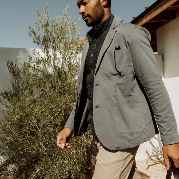 Wills Garment Dyed Blazer (M) - Picture 3 of 4